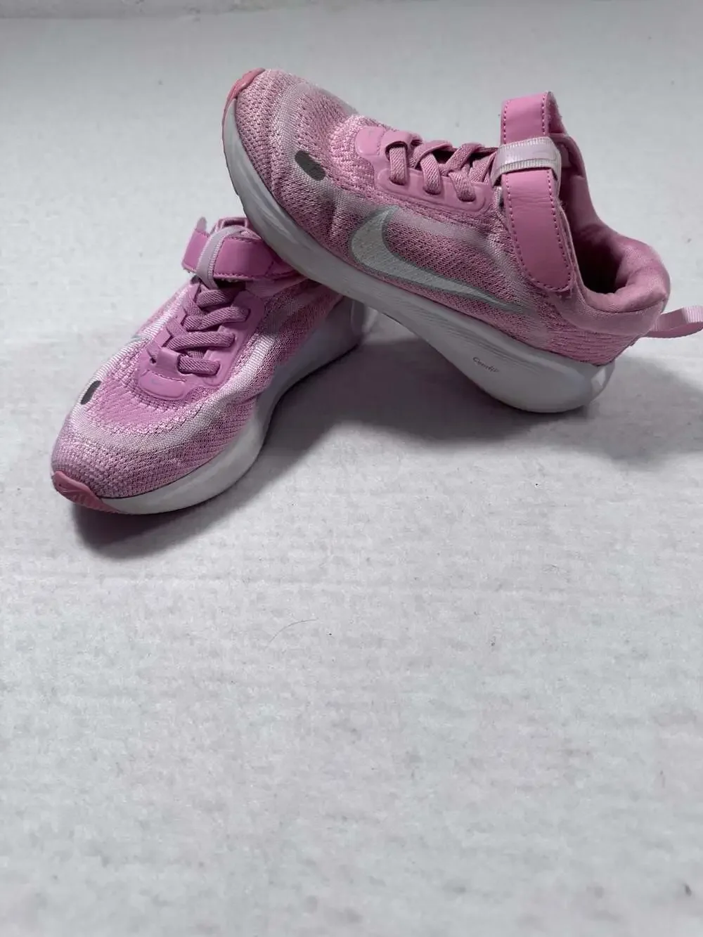 Nike Stellar Ride Kids Running Shoes Pink Rise Pink Foam 12.5C